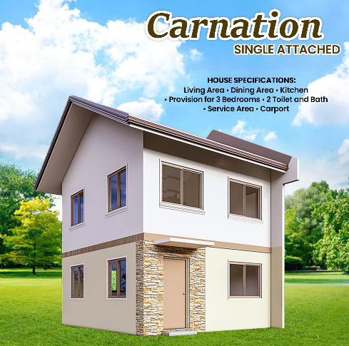 Naic Country Homes Phase 2 - Carnation Single Attached Back to Back