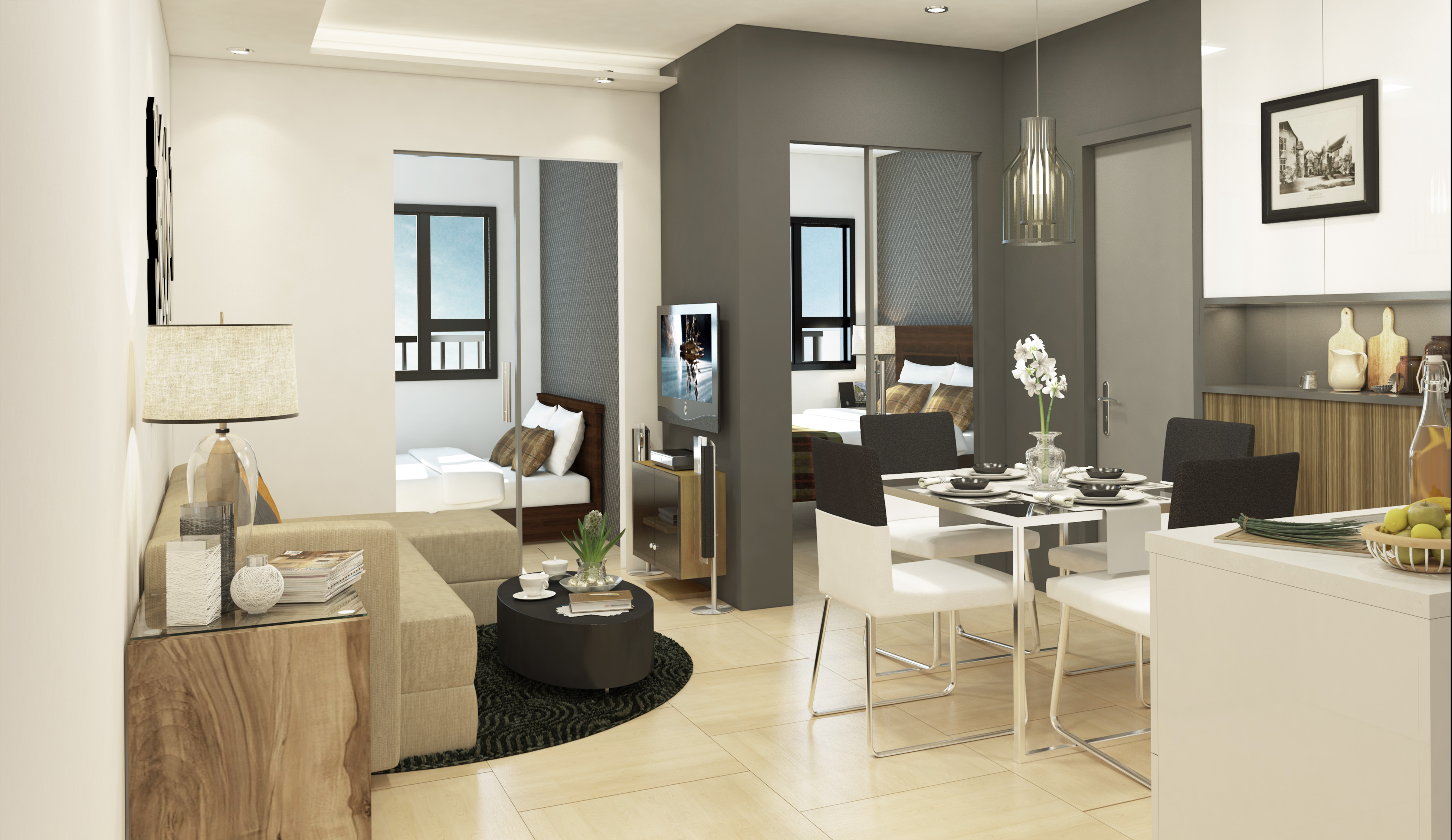 SMDC South Residences 2 Bedroom Unit | Las Pinas,Metro Manila | Rise ...