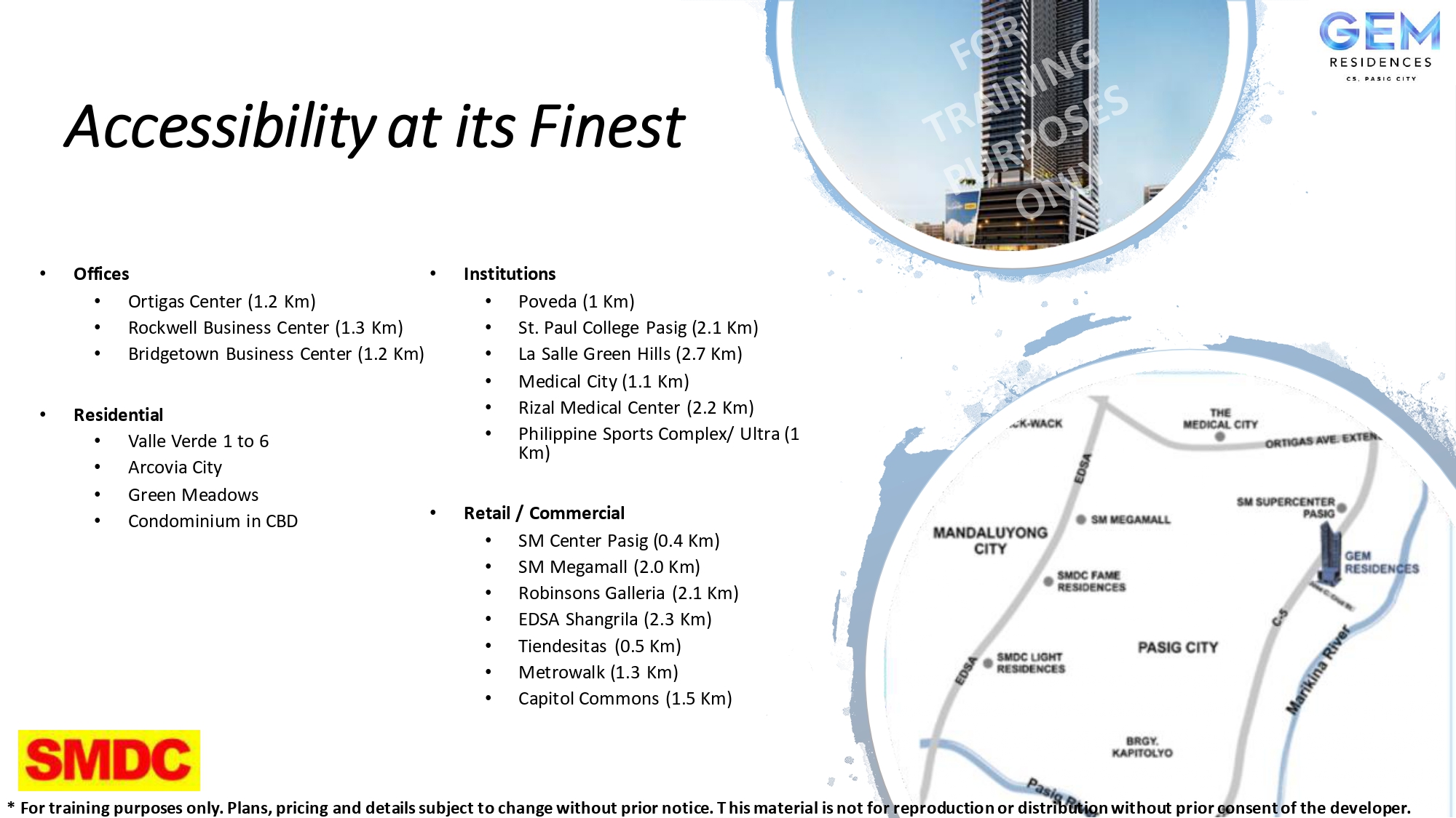 SMDC Gem Residences 1 Bedroom End Unit with Balcony | Pasig,Metro ...