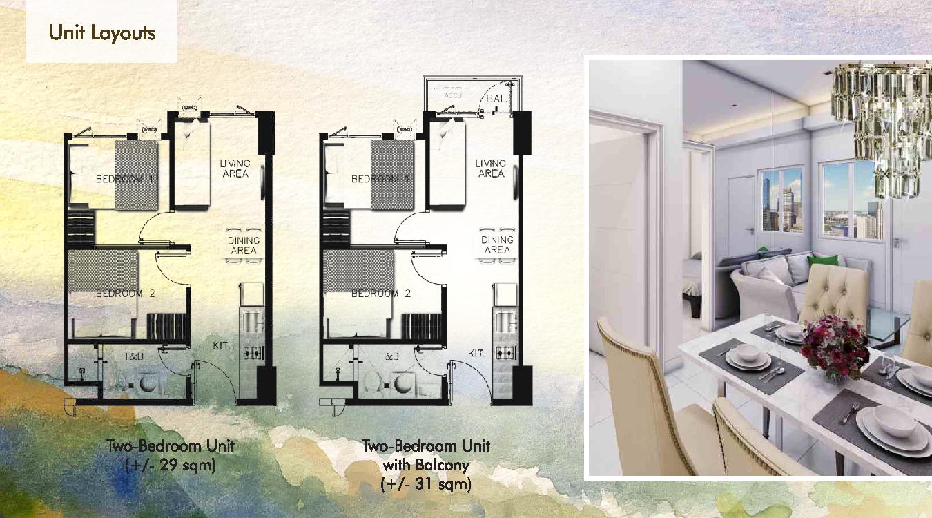 SMDC Vine Residences 2 Bedroom Unit | Quezon City,Metro Manila | Rise ...