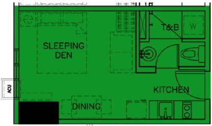 RLC Chimes Greenhills Studio Unit RFO | San Juan,Metro Manila | Rise ...